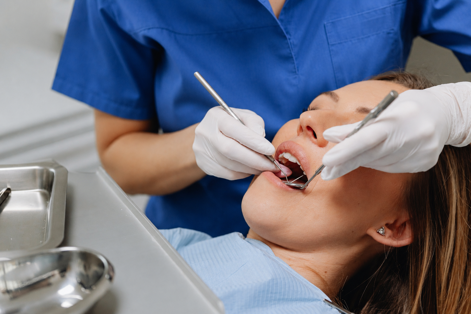 Controlli dopo impianti dentali