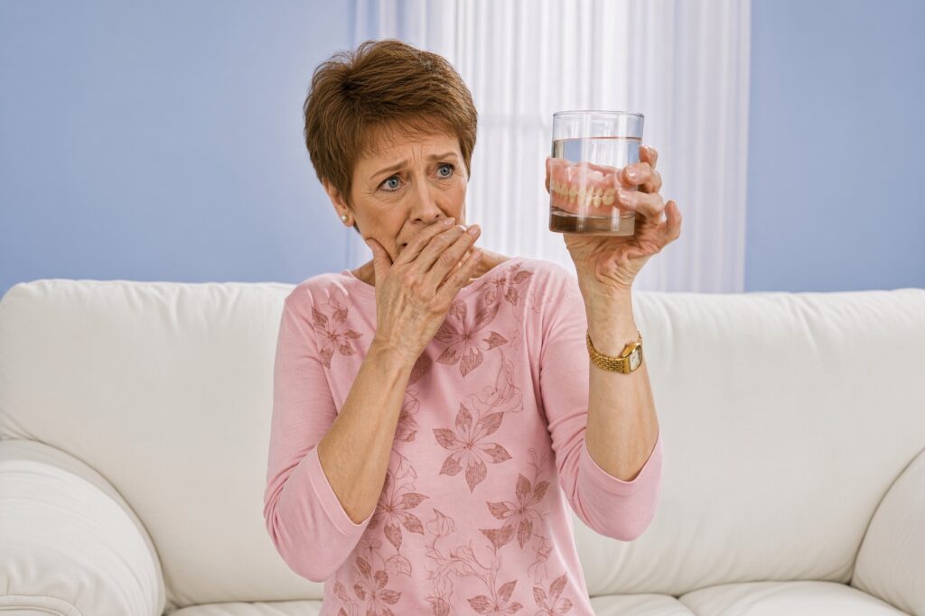 Why does my denture move?